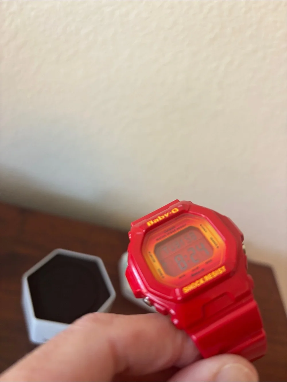 2013 Casio Baby G BG-5600SA 21 mm shock resist watch with original tin